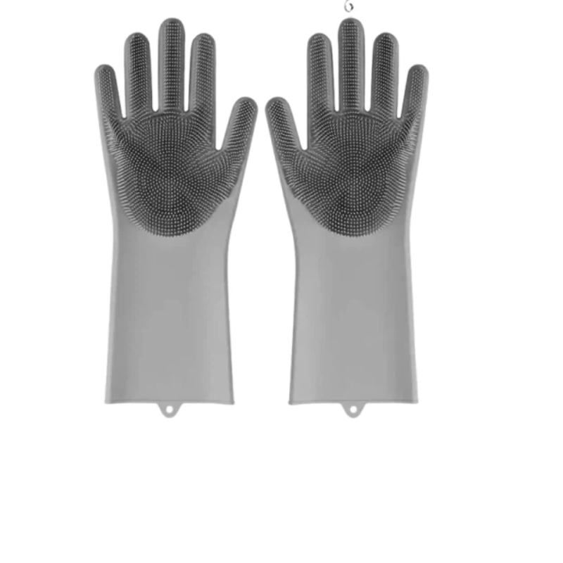 Commercial Kitchen Gloves - Волшебные силиконовые резиновые перчатки для мытья