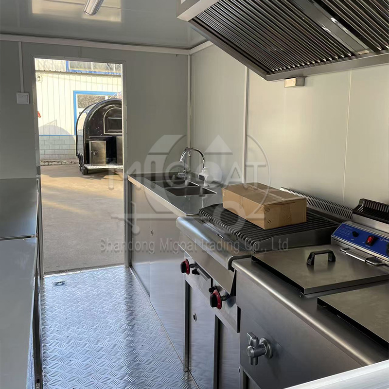 Желто-черный фудтрак с окнами  – обзор и цена Commercial Kitchen Windows