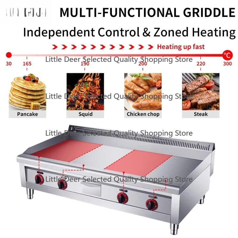 16 мм коммерческое ресторанное – обзор и цена Electric Griddle Flat Top