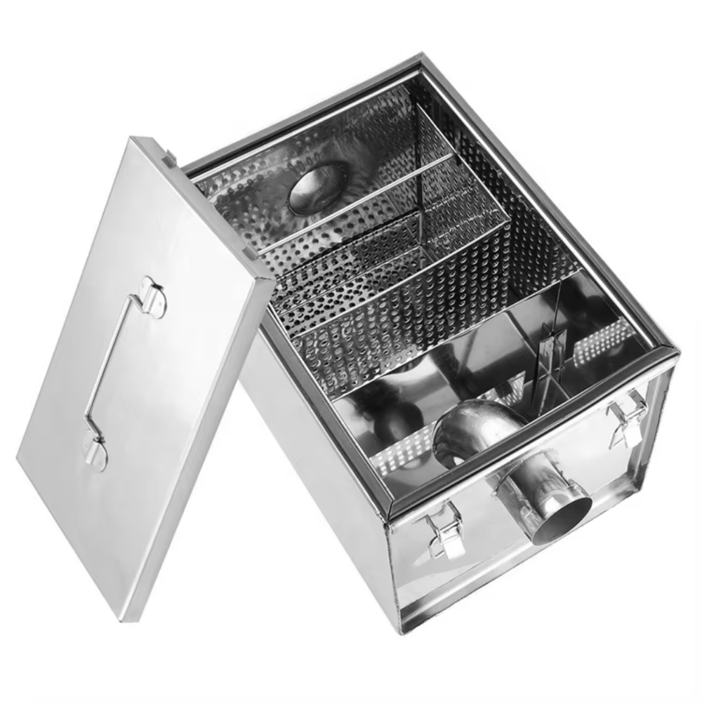 Коммерческий жироуловитель из  – обзор и цена Commercial Kitchen Grease Trap