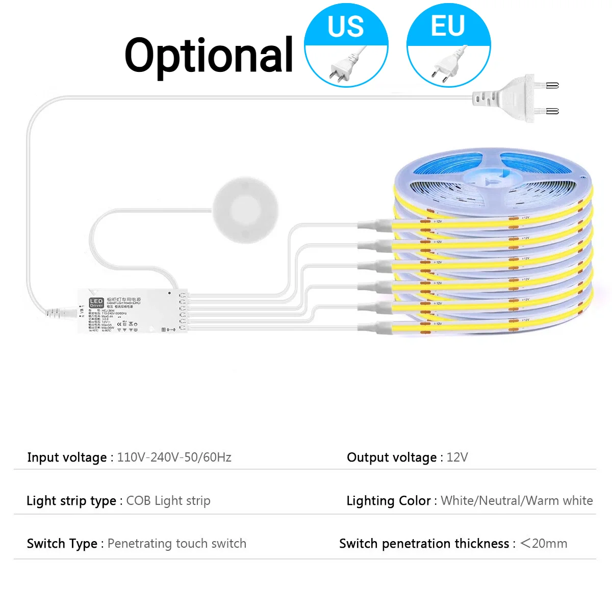 Комплект светодиодных лент COB – обзор и цена Commercial Kitchen Lighting