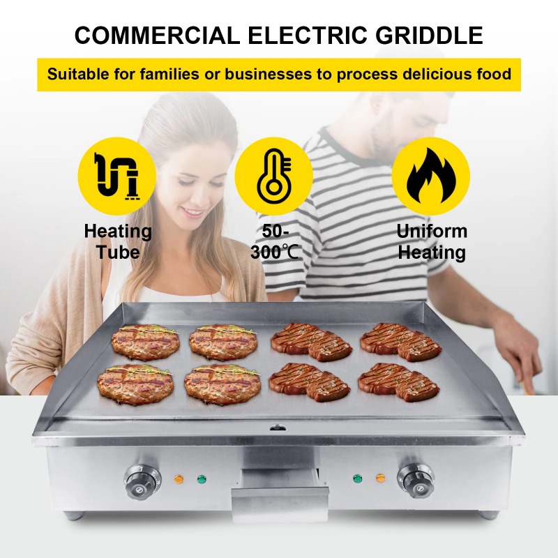 Новый продукт, коммерческая эл – обзор и цена Electric Griddle Flat Top