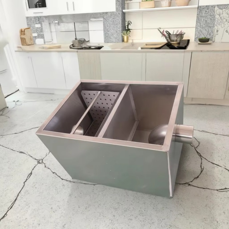 Новая кухонная смазочная ловуш – обзор и цена Commercial Kitchen Grease Trap